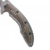Canivete CRKT Fossil com sistema IKBS e empunhadura em G10. 
